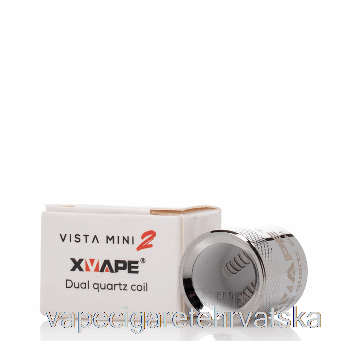 Vape Cigarete Xvape Vista Mini 2 Zamjenske Zavojnice Raspršivač S Dvostrukim Kvarcnim Grijanjem